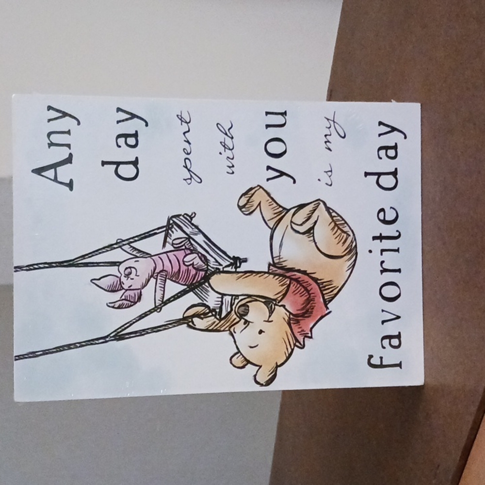 Winnie the Pooh Wall Sign 5x7